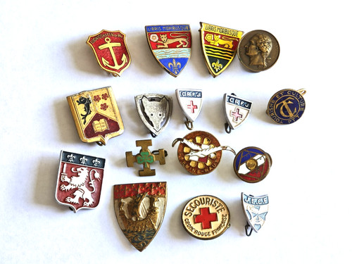 Lot insignes scouts - lot,