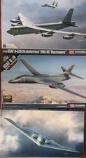 LOT B-52H, B-1B & B-2A BOMBERS