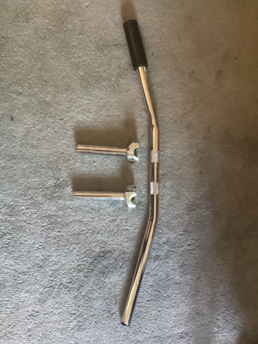Harley chrome drag bars - chrome,