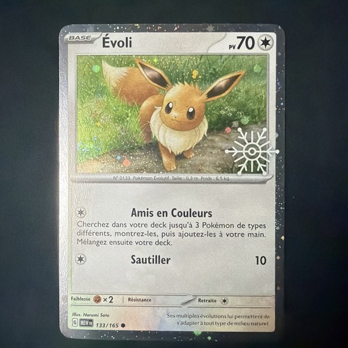 Carte pokémon evoli - carte, 133/165