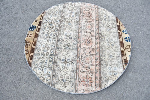 Tapis rond turc vintage x - rond, 4,5