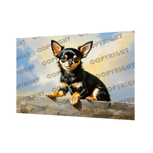 Chihuahua mignon tableau - chihuahua,,