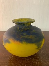 Vase pâte de verre Muller  et frères modèle2