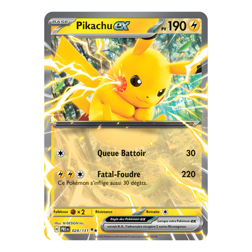 Pikachu 028 131 - ex, 028/131
