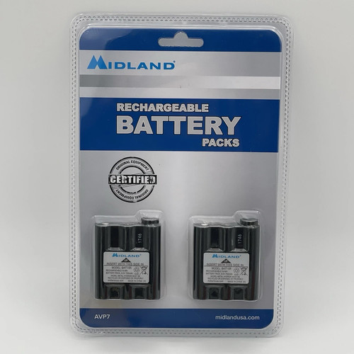 Midland rechargeable batteries - rechargeable,