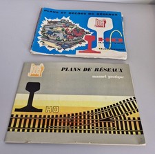 Lot de Manuels Plans de réseaux et décors  Jouef HO Modélisme ferroviaire Train