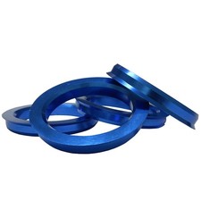 4 bagues de centrage aluminium