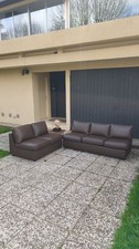 Canapé en cuir modulable
