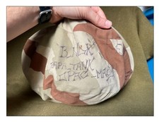 Couvre casque camouflage