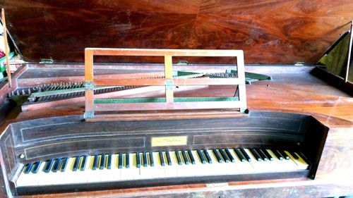 Piano forte pleyel - piano, (carre)