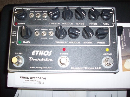 Ethos tle overdrive - ethos, preamp