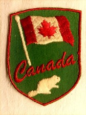 Écusson CANADA en tissu