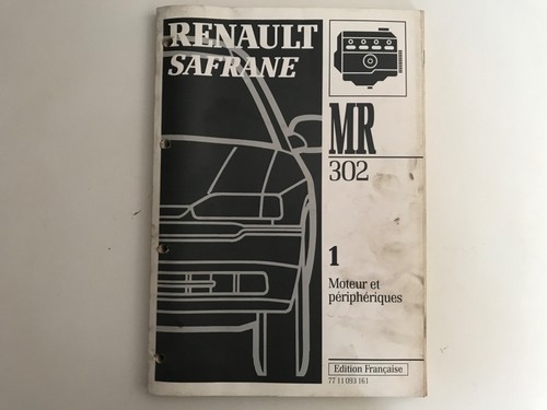 Manuel réparation mr302 - de,