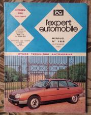 L'expert automobile N°168  SEPT. 1980  revue technique  CITROEN GSA (tous types)