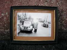 cadre ancien  en bois noir+ 2