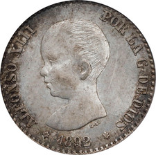1892PG-M(92) SPAIN ALFONSO