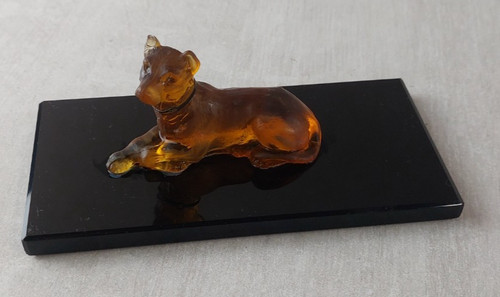 Ancien presse papier statue - ancien,