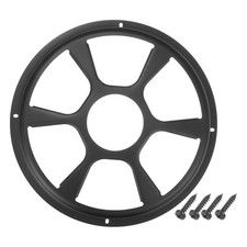 Grille Protection Pour Haut-Parleur Voiture Enceinte Audio Avec Vis, En Fer Noir