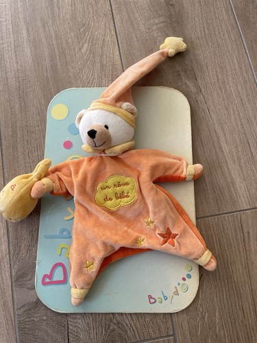 Doudou peluche ours baby - peluche,