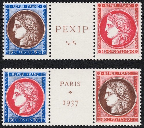 Timbres france 1937 - ,