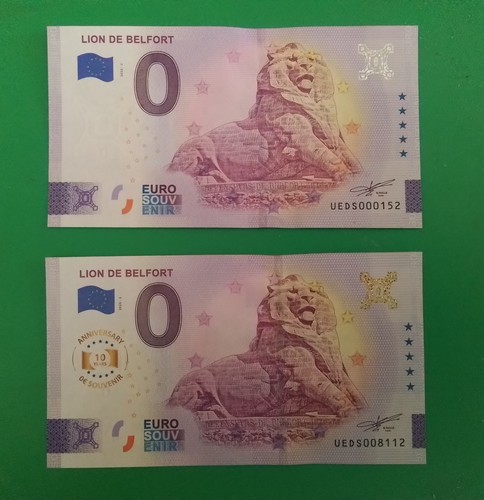 Billet euro souvenir - souvenir, ueds