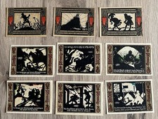 Lot De 15 Billets Allemand (Notgeld) (1)De 1920 A 1922 . Dans L’état