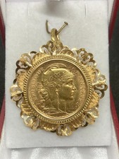 Pièce frs dite - pièce, d'or