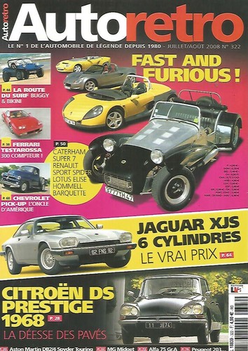 Auto retro 322 prestige - n°322,