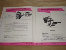 B 24 pages Catalogue Charrues