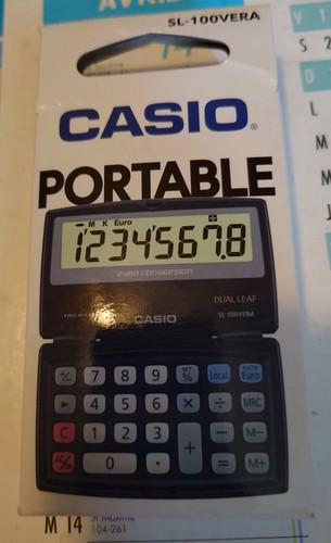 Casio portable 100vera - casio, sl-100vera