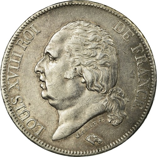 Monnaie france louis xviii - monnaie,,