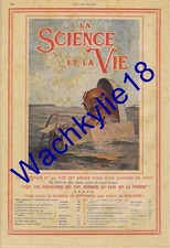 Le miroir n°76 du 07/09/1913 Simone Mareix Suffragette Pankhurst Science et vie