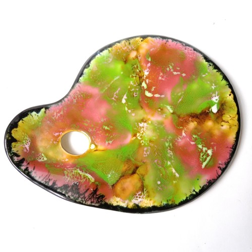 Plat palette peintre - plat,