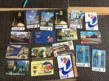 TELECARTE PIAF LOT DE 18 CARTE