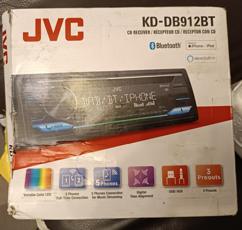 Jvc db912bt autoradio cd - jvc, kd-db912bt
