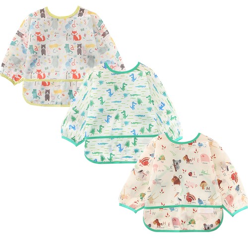 3pcs bavoirs manches - bavoirs,