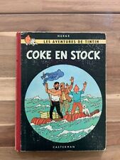 Les aventures de Tintin. Coke en stock. Casterman 1958 B24 EO Française 