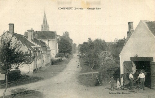 Carte combreux grande rue - carte,