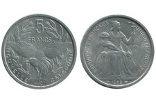 5 Francs Nouvelle Calédonie