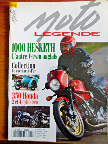Moto legende hesketh 1000 - hesketh, v