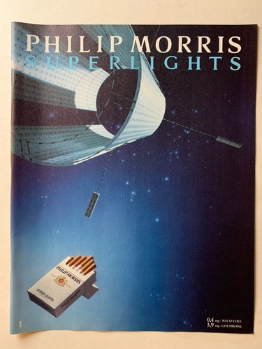Publicite 1988 cigarettes - 1988,