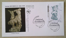 Enveloppe 1er Jour 2011 Timbre Gd Ft "Le Centaure mourant"Oeuvre d'A.Bourdelle