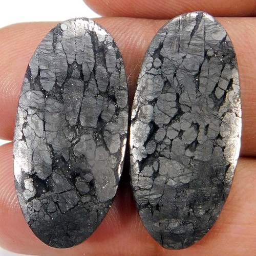 Paire marcassite naturelle - de,