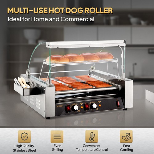 Hot dog roller - , machine