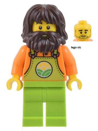 Lego cty1442 city farmer - city, male
