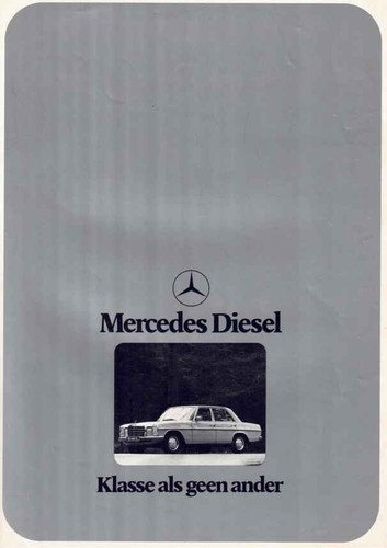 Catalogue brochure mercedes - brochure,
