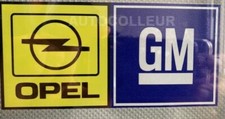 autocollant  " OPEL GENERAL