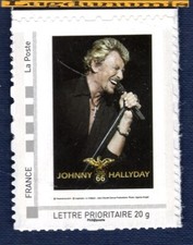 Johnny Hallyday  TIMBRE NEUF FRANCE 2009 AUTOADHESIF Lettre Prioritaire 20 Gramm