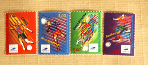 Timbre france 1996 - "france, 98"