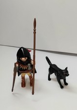 Playmobil Spécial 5408 Guerrier avec Loup  -complet Sans Boite